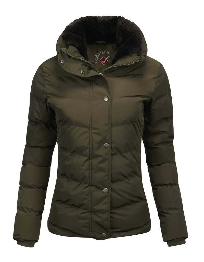 LeMieux Loire Short Coat Ladies in Oak